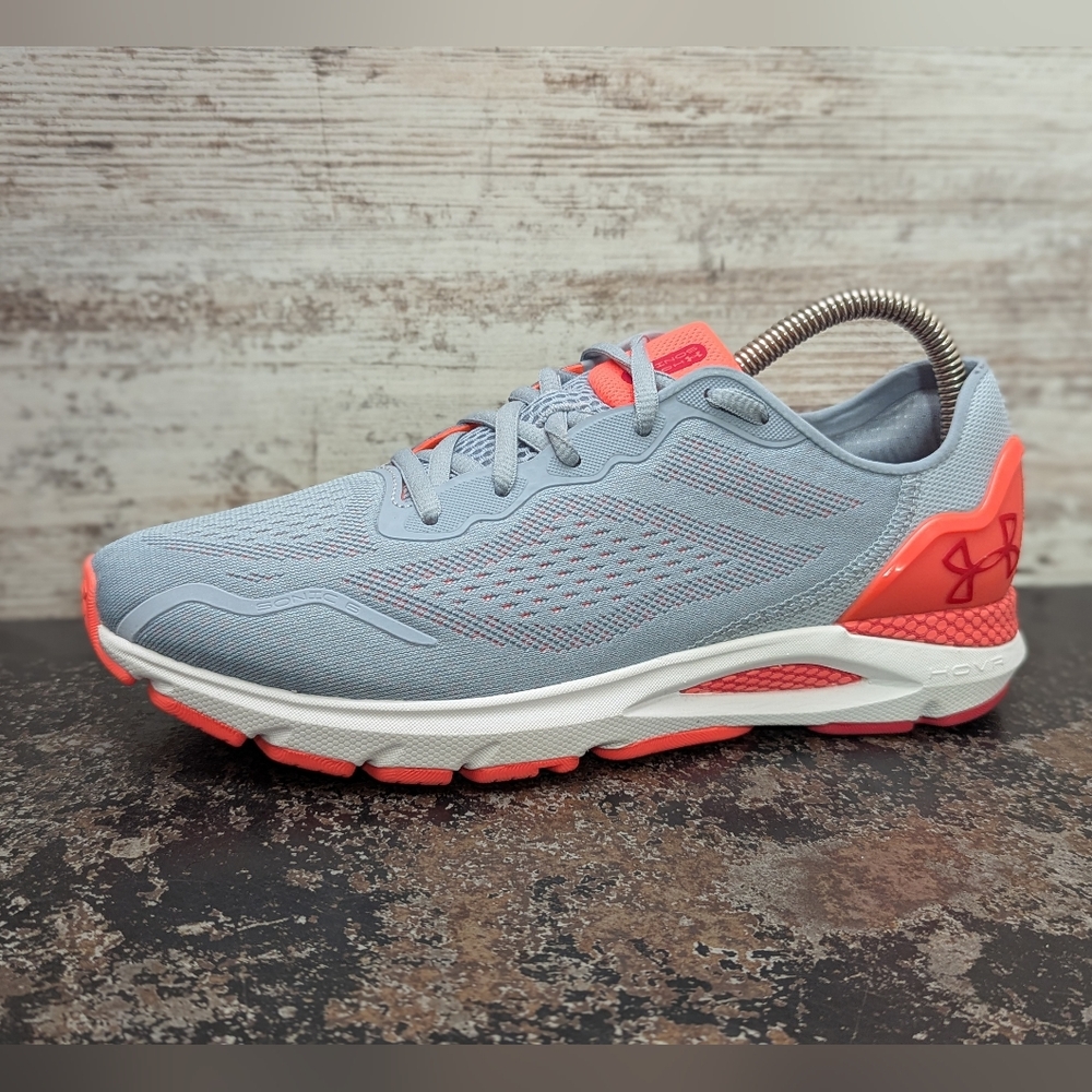 Mens Under Armour HOVR Sonic 6 Running Shoes Sz 8 Used VGC 3026121 401